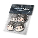 Baek Yeongwoon Sticker Pack