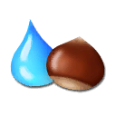 Low Tide in Twilight Pair Badge