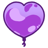 Purple Heart Balloon